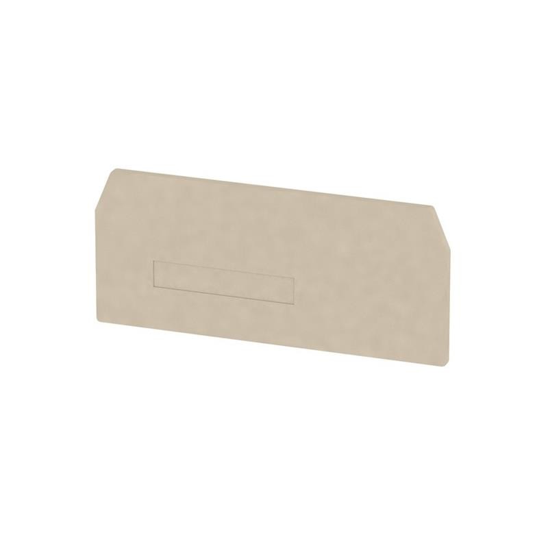 10 pcs : 1749580000 - CONN TERM BLK END PLATE RAIL BG