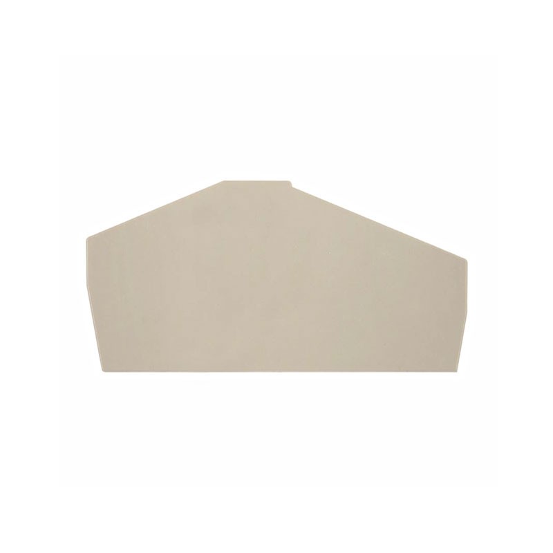 10 pcs : 1807010000 - CONN TERM BLK END PLATE BEIGE