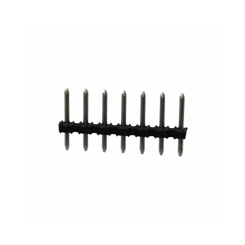 10 pcs : 31224107 - PIN HEADER, VERTICAL, THR, PCB,