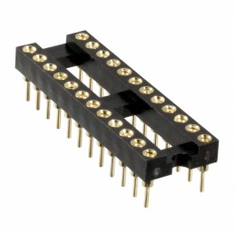 10 pcs : SA243040 - CONN IC DIP SOCKET 24POS GOLD