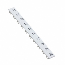 10 pcs : XW5Z-S6.0LB-11-20 - TB LABEL 6MM MARKING 11-20