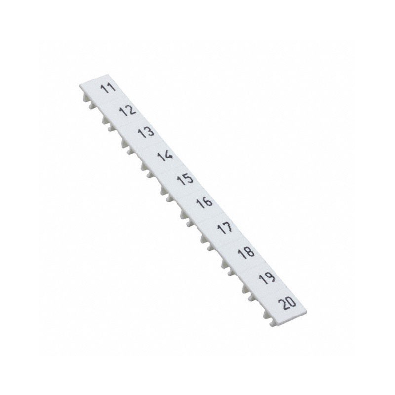 10 pcs : XW5Z-S6.0LB-11-20 - TB LABEL 6MM MARKING 11-20