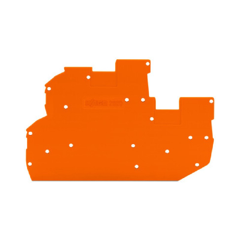 10 pcs : 2020-2292 - END AND INTERMEDIATE PLATE 1 MM