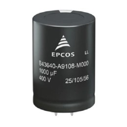 160 pcs - EPCOS 68μF Aluminium Electrolytic Capacitor 450V dc, Snap-In - B43644A5686M000