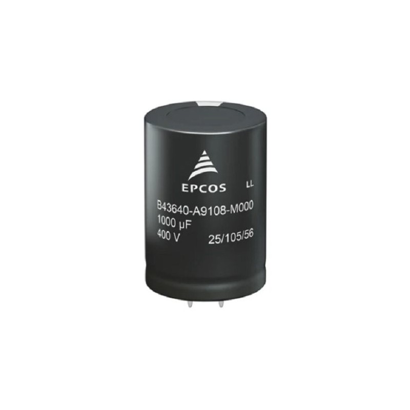 160 pcs - EPCOS 68μF Aluminium Electrolytic Capacitor 450V dc, Snap-In - B43644A5686M000