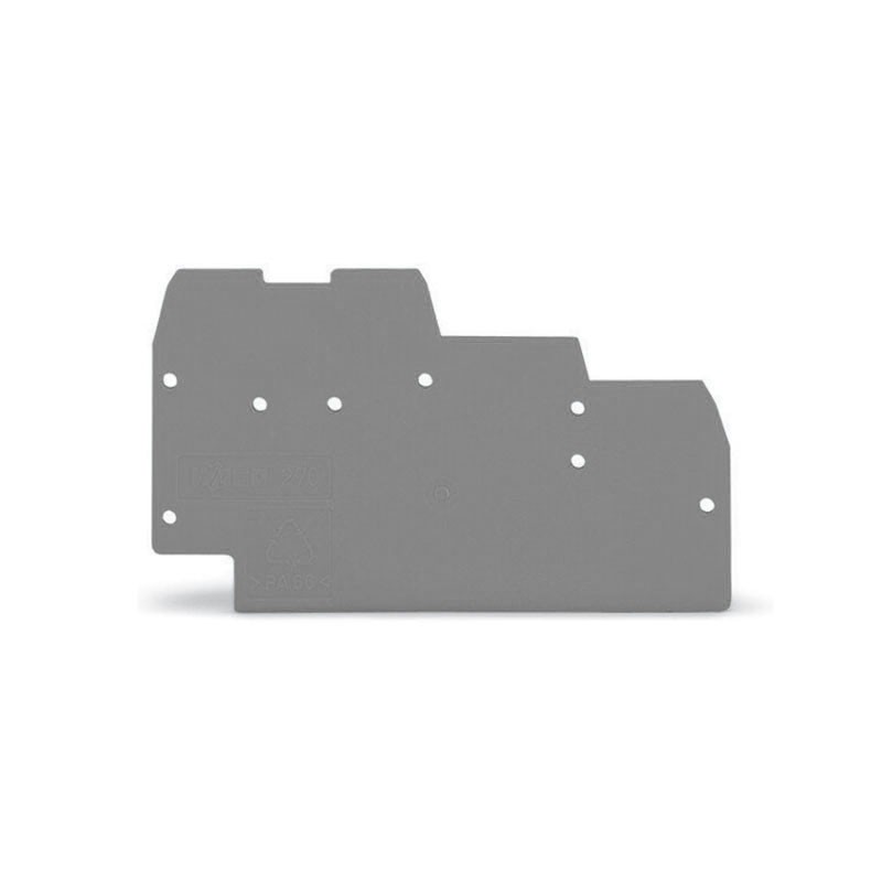 10 pcs : 270-319 - END AND INTERMEDIATE PLATE 1 MM