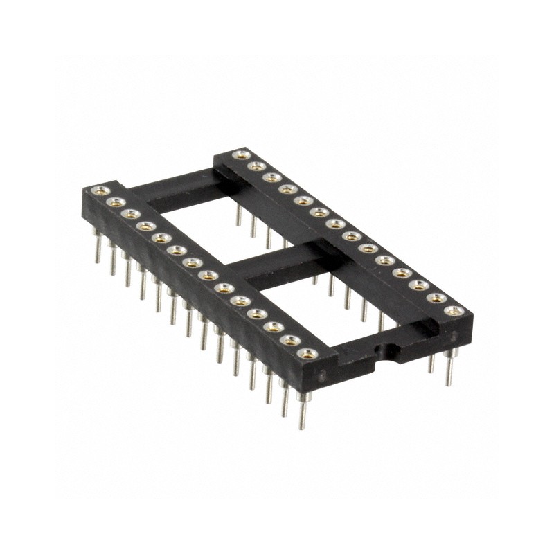 10 pcs : SA286000 - CONN IC DIP SOCKET 28POS GOLD