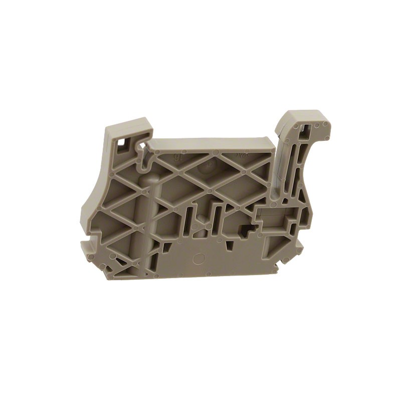10 pcs : 9540000000 - CONN TERM BLK END BRKT RAIL BGE