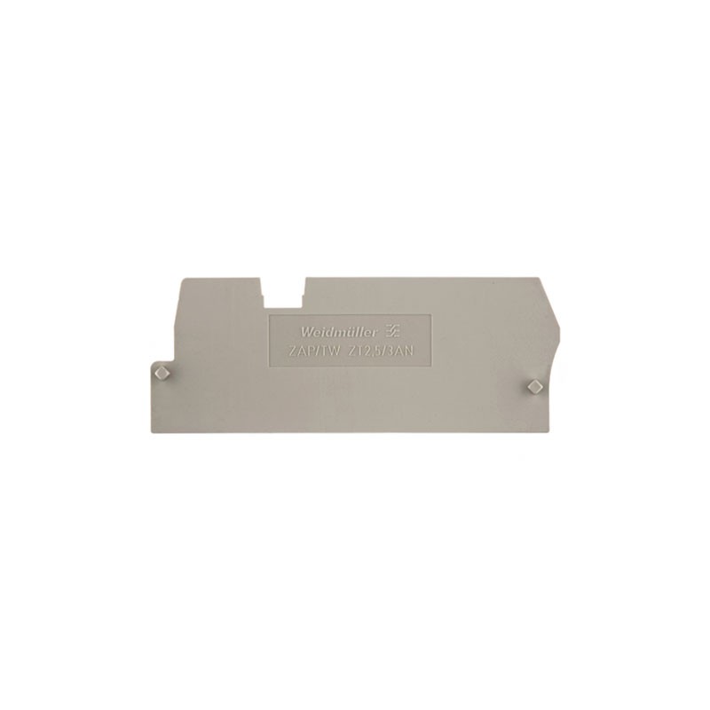 10 pcs : 1816050000 - CONN TERM BLK END PLATE BEIGE
