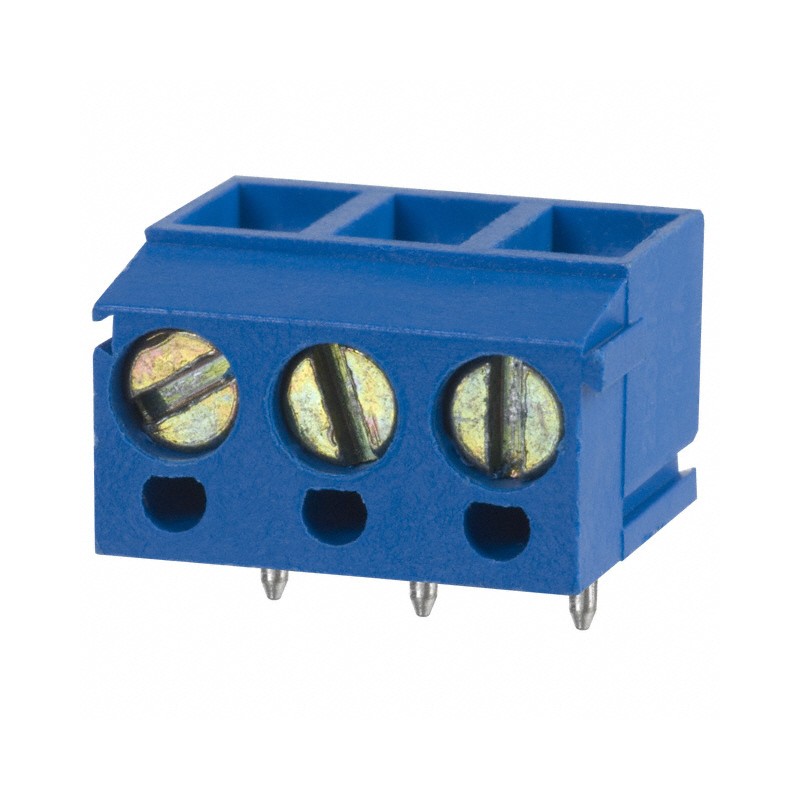 10 pcs : OSTTB030161 - TERM BLK 3POS TOP ENTRY 5MM PCB