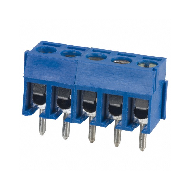10 pcs : OSTTE050161 - TERM BLK 5POS SIDE ENT 3.5MM PCB