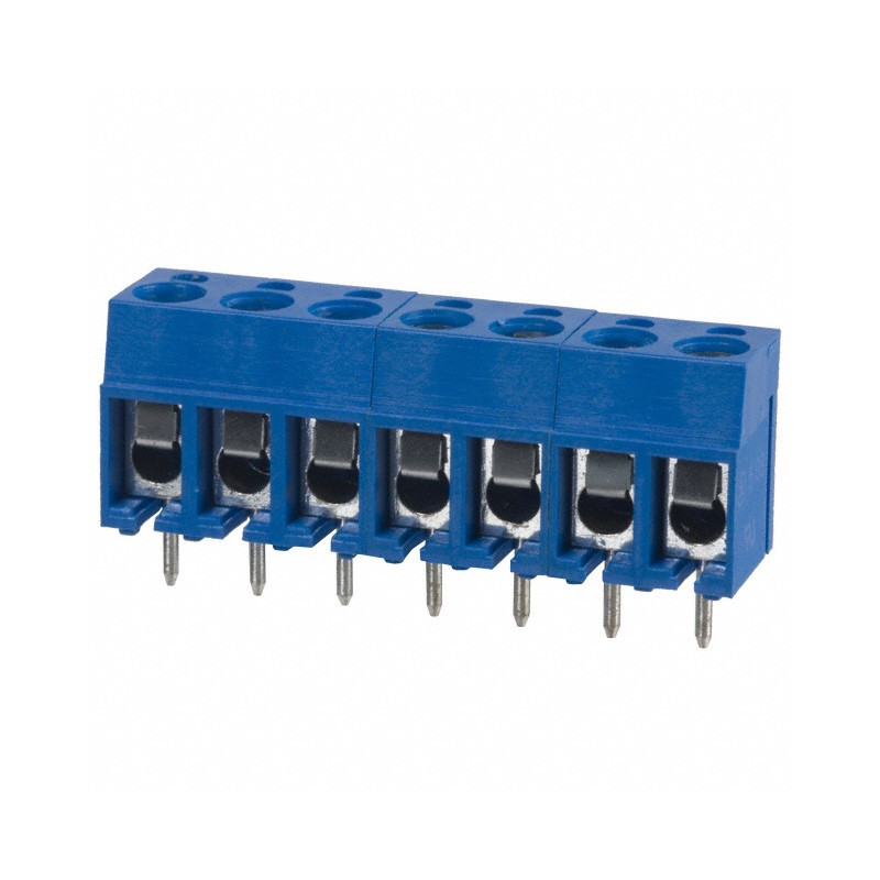 10 pcs : OSTTA074163 - TERM BLK 7P SIDE ENT 5.08MM PCB