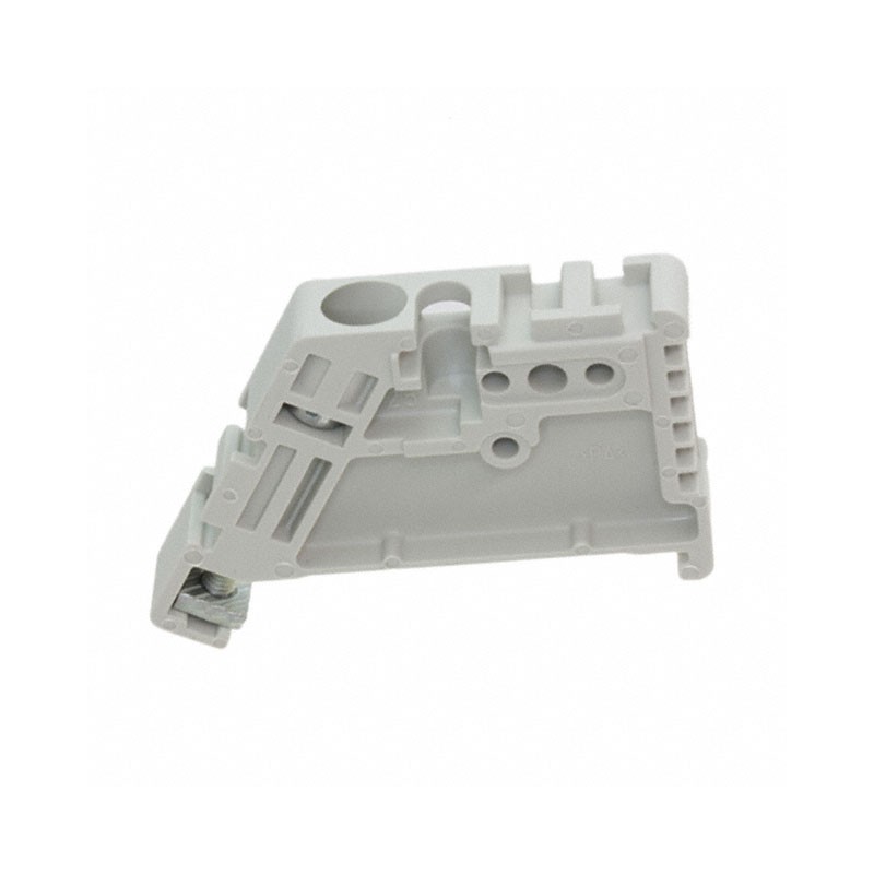 10 pcs : 0383530000 - CONN TERM BLK END BRCKT RAIL GRY
