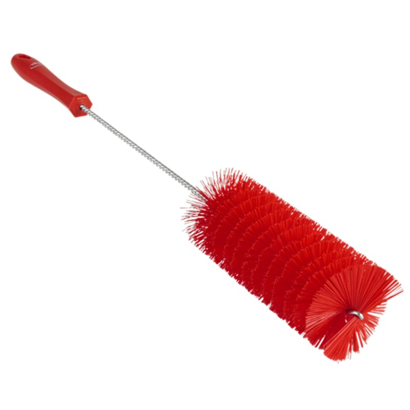 1 pcs - Vikan Red Bottle Brush, 510mm x 60mm