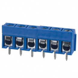 10 pcs : OSTTC062162 - TERM BLK 6P SIDE ENT 5.08MM PCB