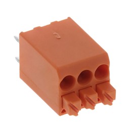 10 pcs : 735-123 - PCB TERMINAL BLOCK PUSH-BUTTON