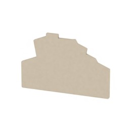 10 pcs : 1791050000 - CONN TERM BLK END PLATE RAIL BG