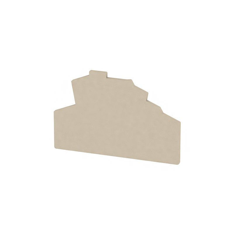 10 pcs : 1791050000 - CONN TERM BLK END PLATE RAIL BG
