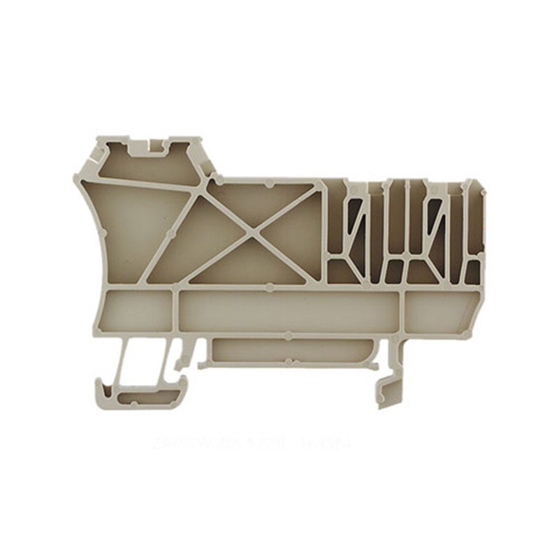 10 pcs : 1649540000 - CONN TERM BLK END PLATE RAIL BG