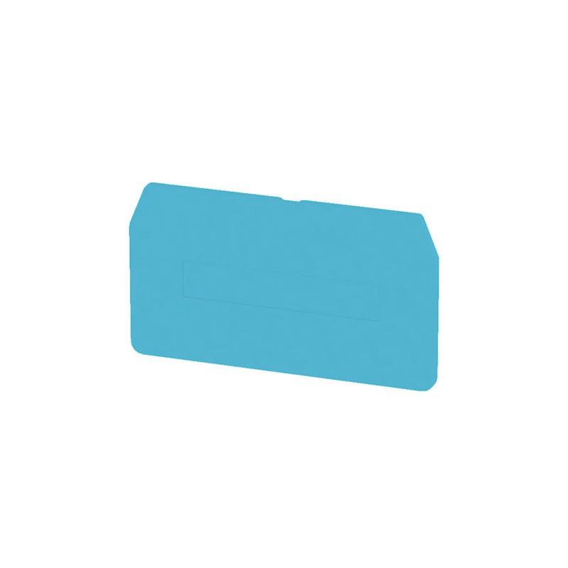 10 pcs : 1632100000 - CONN TERM BLK END PLATE RAIL BLU