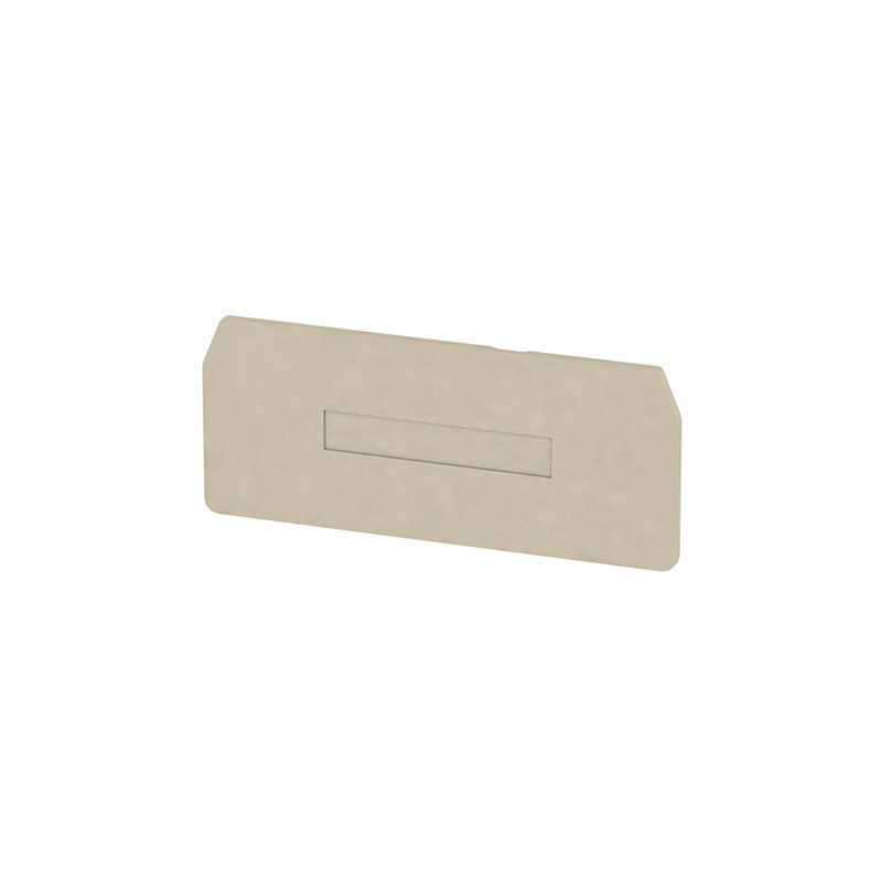 10 pcs : 7904100000 - CONN TERM BLK END PLATE BEIGE