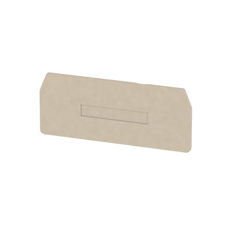 10 pcs : 7907370000 - CONN TERM BLK END PLATE BEIGE