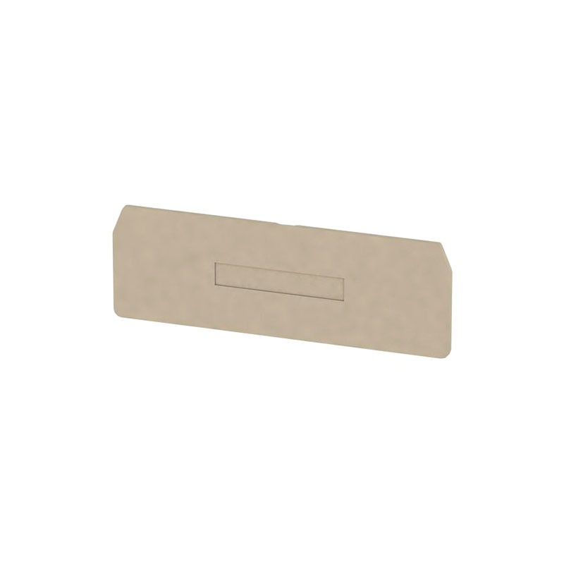 10 pcs : 7904210000 - CONN TERM BLK END PLATE BEIGE