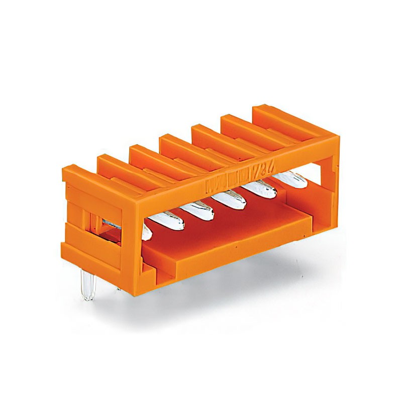 10 pcs : 734-263 - THT MALE HEADER 1.0 X 1.0 MM SO