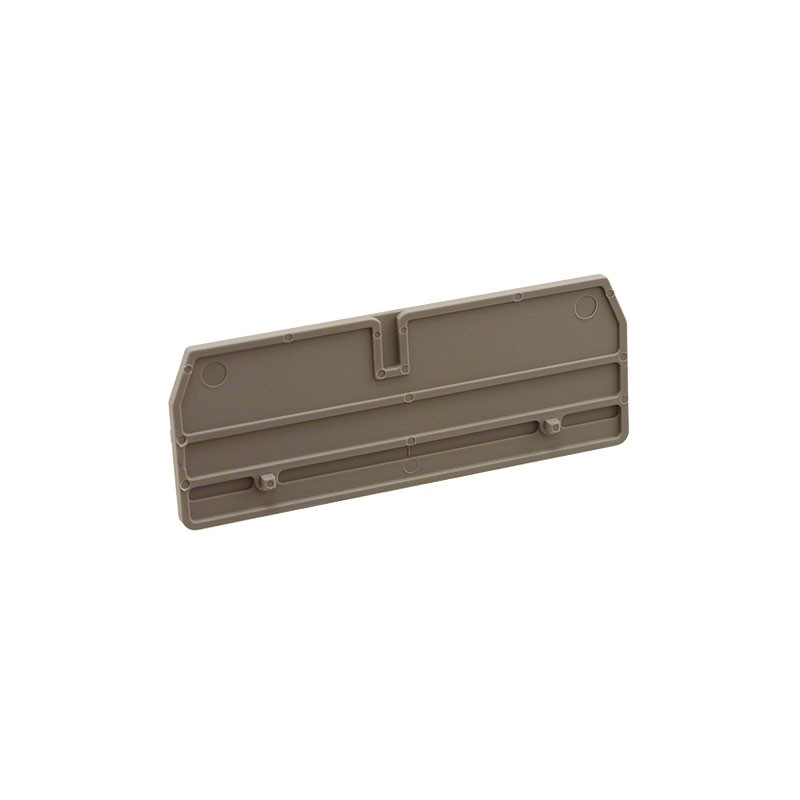10 pcs : 1608800000 - CONN TERM BLK END PLATE RAIL BG