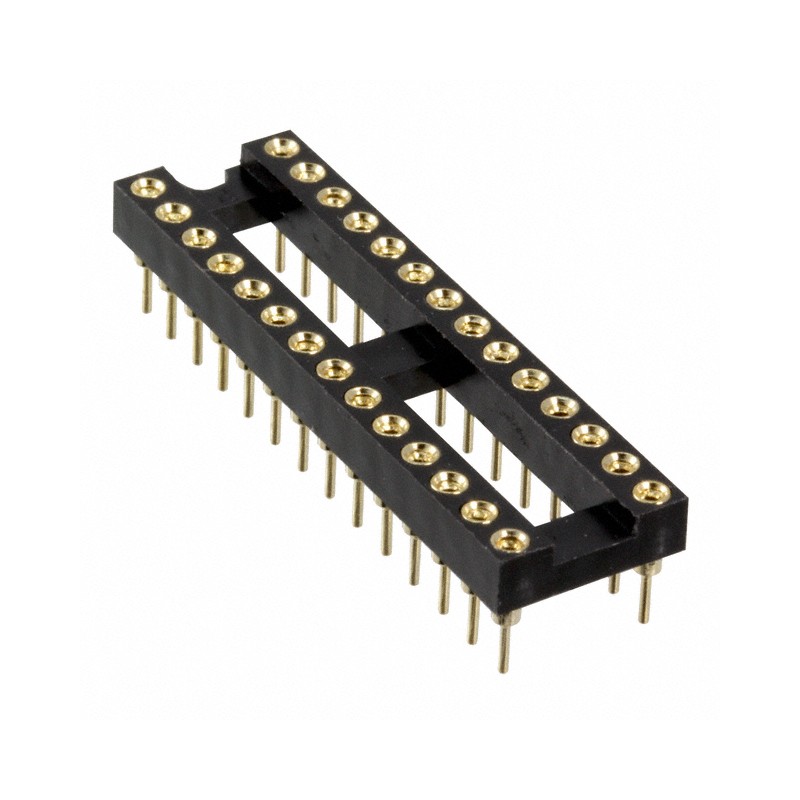 10 pcs : SA283040 - CONN IC DIP SOCKET 28POS GOLD