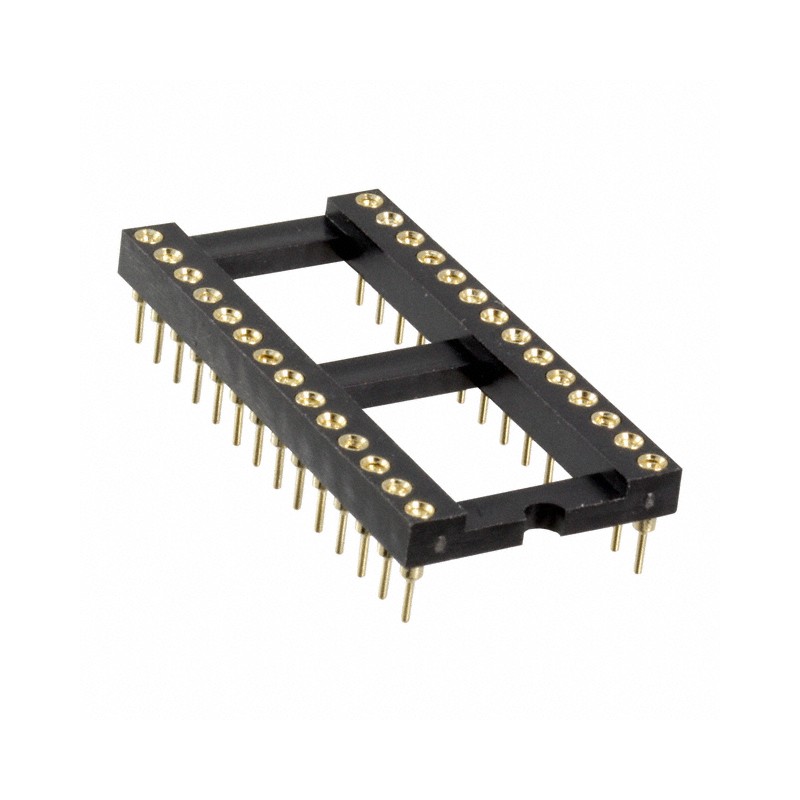 10 pcs : SA286040 - CONN IC DIP SOCKET 28POS GOLD