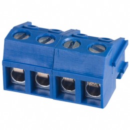 10 pcs : OSTTH040160 - TERM BLOCK PLUG 4POS 90DEG 5MM