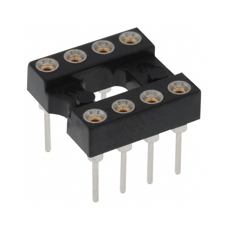 10 pcs : 111-43-308-41-001000 - CONN IC DIP SOCKET 8POS GOLD