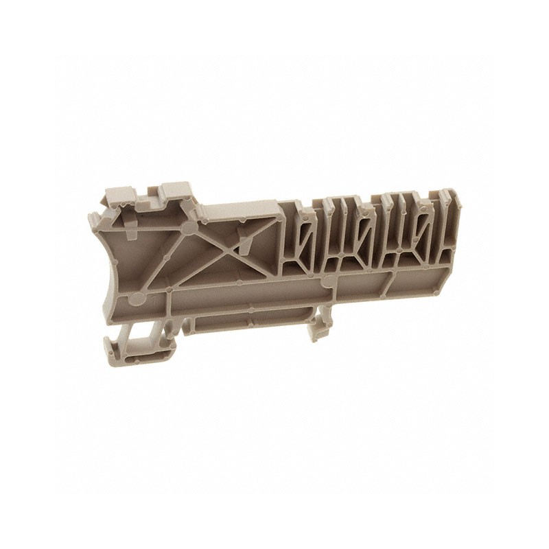 10 pcs : 1649550000 - CONN TERM BLK END PLATE RAIL BG