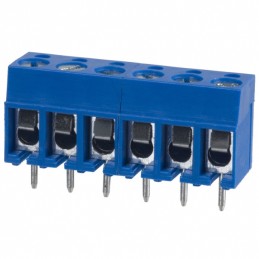 10 pcs : OSTTA064163 - TERM BLK 6P SIDE ENT 5.08MM PCB