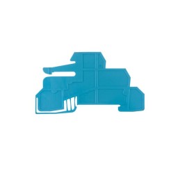 10 pcs : 1067980000 - CONN TERM BLK SUP PLATE BLUE