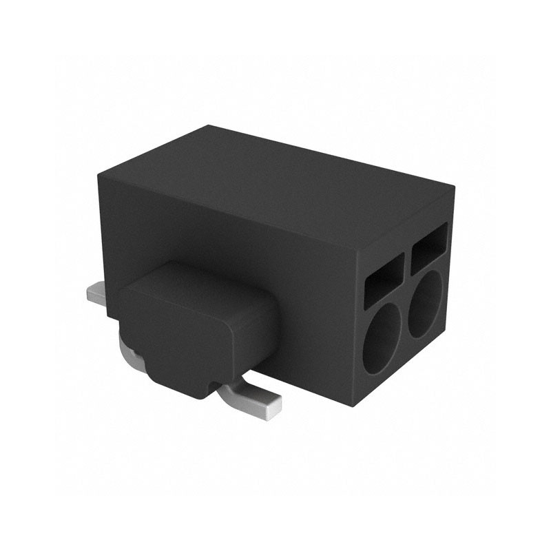 10 pcs : XW4L-02A1-H1 - TERM BLK 2P SIDE ENT 2.54MM SMD