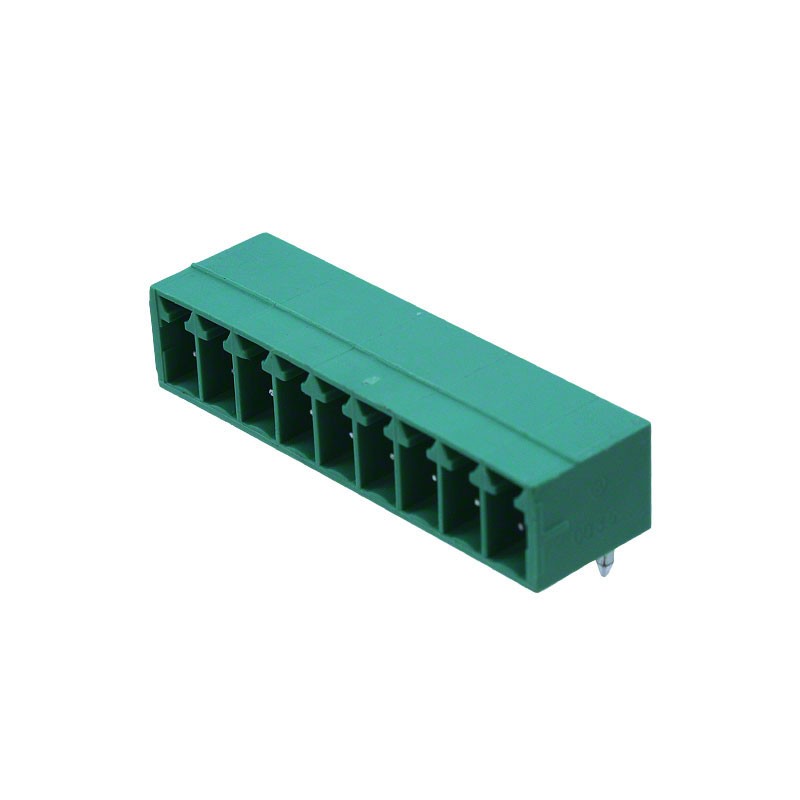10 pcs : OSTOQ091251 - TERM BLOCK HDR 9POS 90DEG 3.5MM