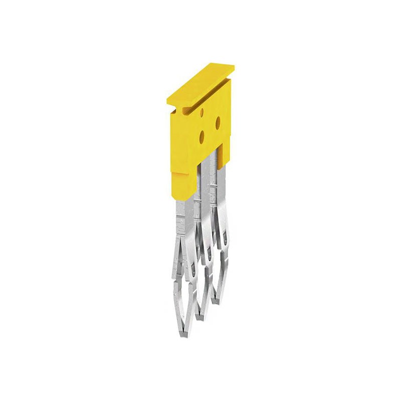 10 pcs : 1608870000 - JUMPER TERM BLK 3POS FLAT PIN