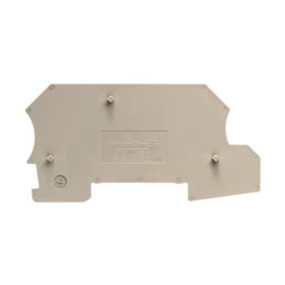 10 pcs : 1142990000 - CONN TERM BLK END PLATE BEIGE