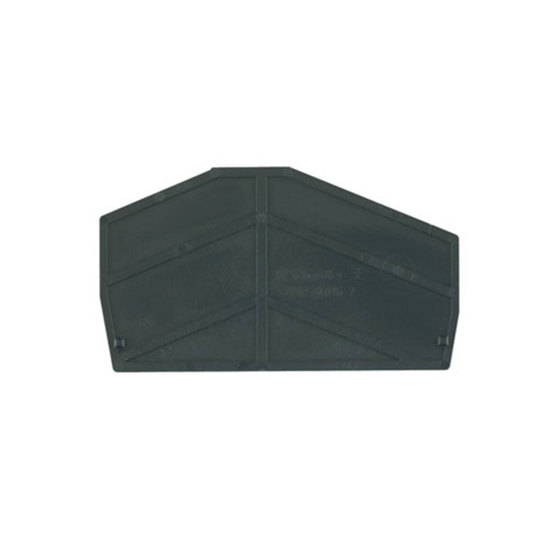 10 pcs : 1814710000 - CONN TERM BLK END PLATE BLACK