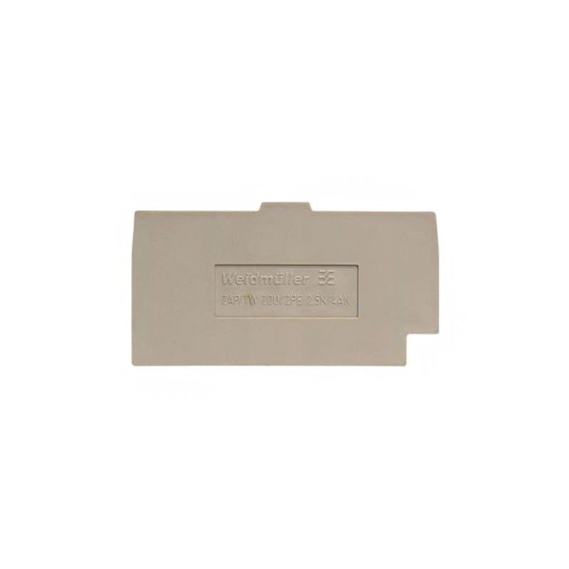 10 pcs : 1933810000 - CONN TERM BLK END PLATE BEIGE