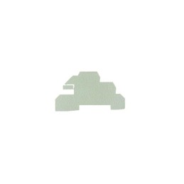 10 pcs : 1067700000 - CONN TERM BLK END PLATE RAIL BG