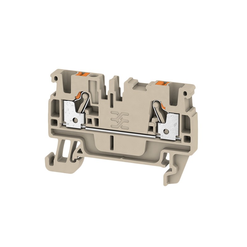 10 pcs : 1521850000 - FEED-THROUGH TERMINAL, PUSH IN,