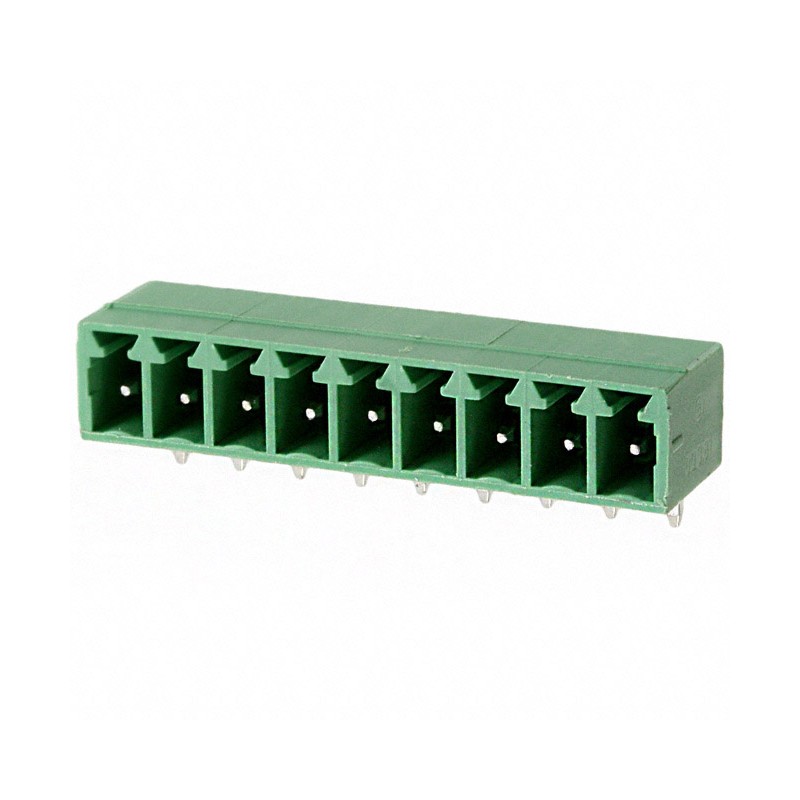 10 pcs : OSTOQ093251 - TERM BLOCK HDR 9POS 90DEG 3.81MM