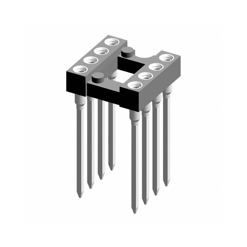 10 pcs : 123-83-308-41-001101 - CONN IC DIP SOCKET 8POS GOLD