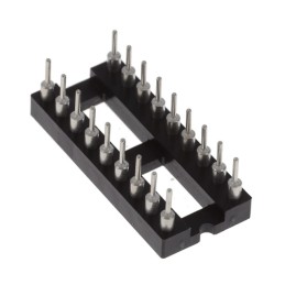 10 pcs : ICA-318-STT - CONN IC DIP SOCKET 18POS TIN