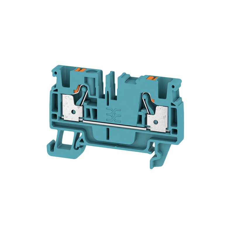 10 pcs : 2051210000 - FEED-THROUGH TERMINAL, PUSH IN,