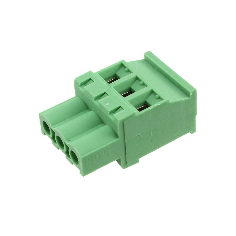 10 pcs : OSTTS03515B - TERM BLOCK PLUG 3POS 5.08MM