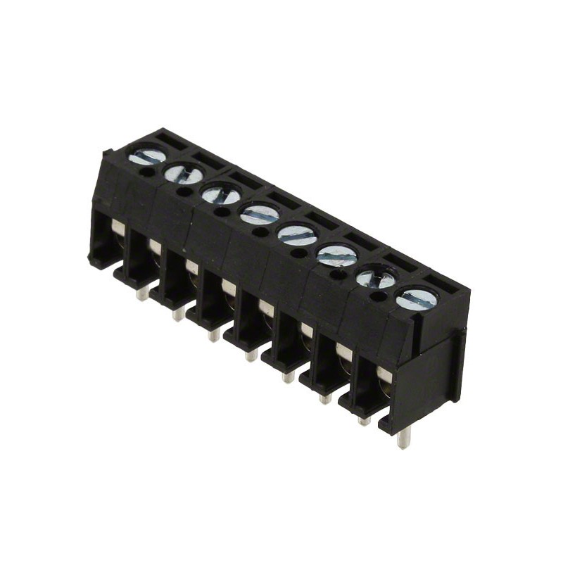 10 pcs : OSTTE080104 - TERM BLK 8POS SIDE ENT 3.5MM PCB